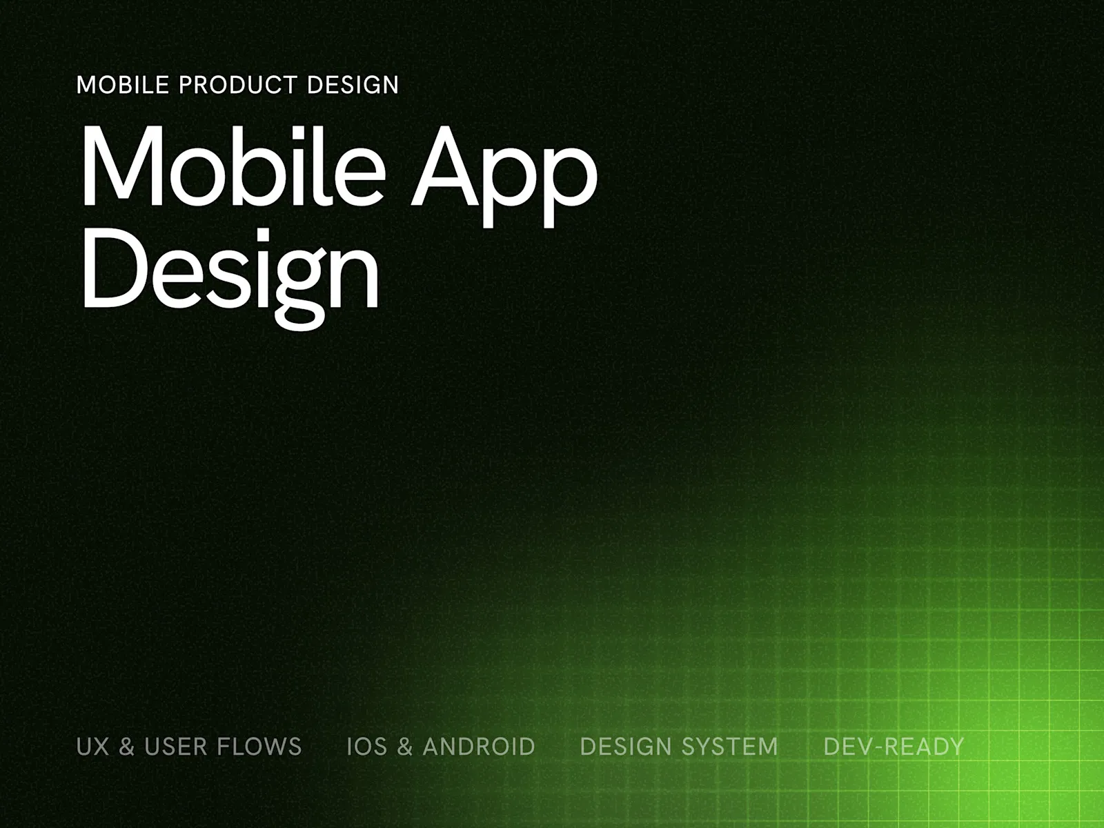 Mobile App Design